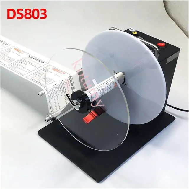 Alt view image 7 of 7 - Label Rewinding Machine Two-way Automatic Rewinder Self-adhesive Barcode Machine Clothing Tag Reeler Industrial Grade(F202)