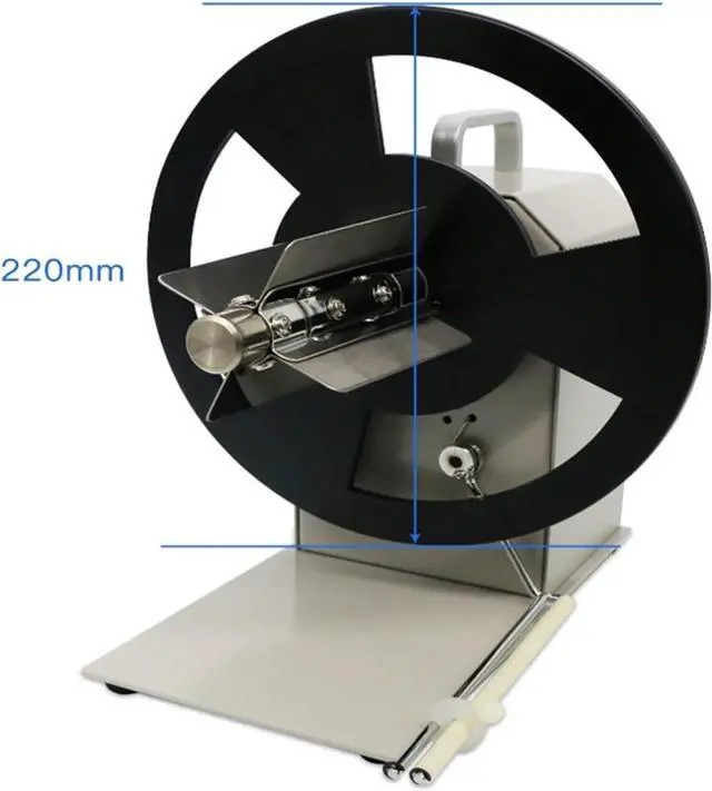 Alt view image 4 of 5 - Winding Machine, BSC-Q6 Series Adjustable Speed Label Rewinder Tag Automatic Rewinder Barcode Paper Sticker Roll Paper Machine