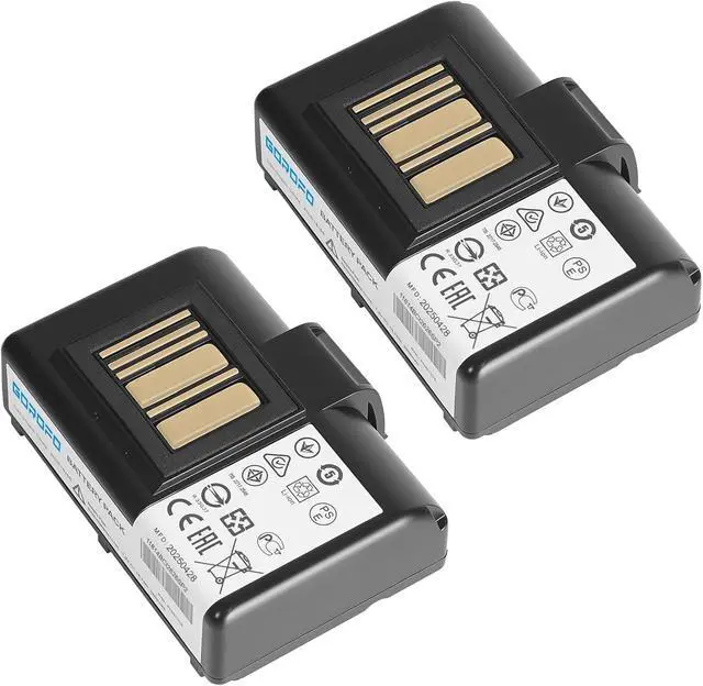 Main image of GOROFO2-Pack ZQ520 ZQ620 Printer Replacement Battery, for QLN320 QLN220 QLN220HC QLN320HC ZQ520 ZQ620 ZQ500 ZQ510 ZQ521 ZR628 ZR638 ZQ610 ZR658 ZR668 Mobile Printer Upgrade Battery Lithium Ion