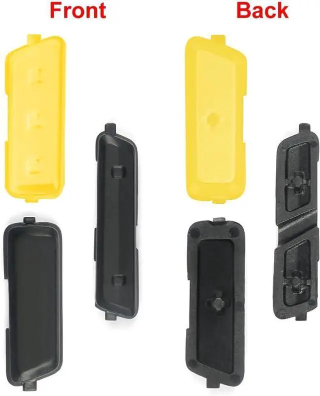 Alt view image 6 of 7 - 5 Set Side Key Set Replacment for Zebra for Symbol TC70 TC75 TC72 TC77 Handheld Barcord Scanner,Side Trigger Switch Button Support Scanner (1 Set is 1 Yellow and 2 Black)
