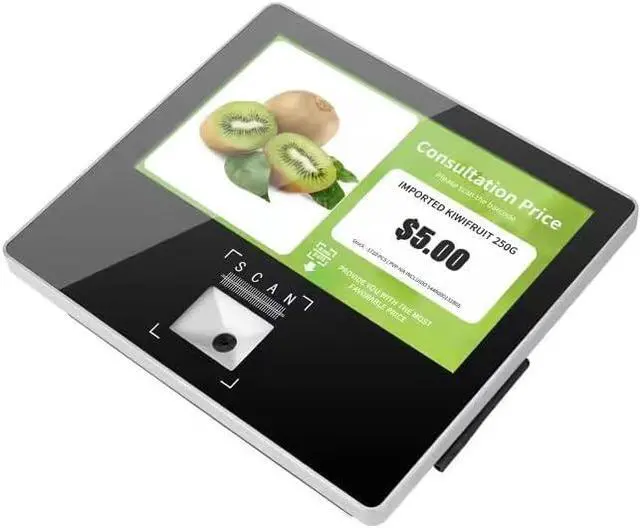 Alt view image 5 of 7 - 11.6 Inch Android PC Wall Mounted Price Checker with QR Code Reader, Price Checker, Touch Screen Kiosk, WiFi Ethernet POS Terminal