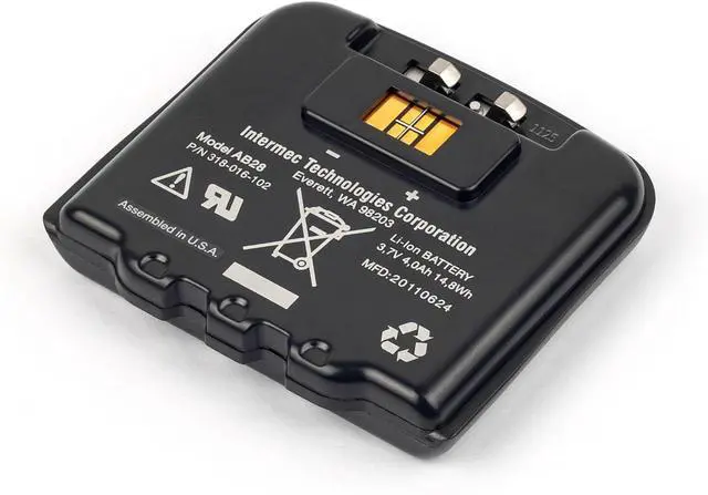 Alt view image 2 of 7 - Intermec Replacement Battery for Intermec CN3 CN3E CN4 CN4E CN3NI CN4NI 318-016-001 318-016-002 318-016-102 AB9 AB16 AB15 AB28