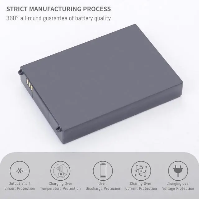 Alt view image 6 of 7 - HBL6200 Battery for UROVO I6200S i6300A PDA 6200 6300 Barcode Scanner Battery with The Capacity 3.8V 4000mah/15.2wh Upgraded Version New Li-ion Battery Replacement
