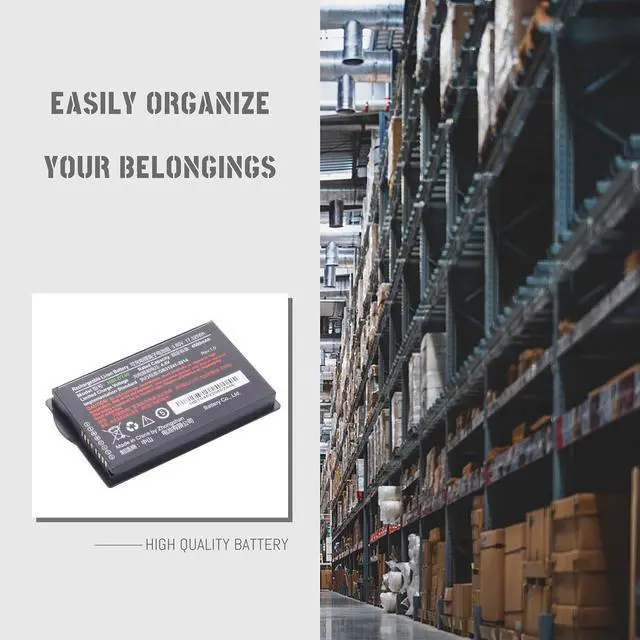 Alt view image 7 of 7 - HBLDT40 Battery for Urovo DT40 DT40SE PDA Barcode Scanner Battery with The Capacity 3.85V 4500mah/17.325Wh Upgraded Version New Li-ion Battery Replacement