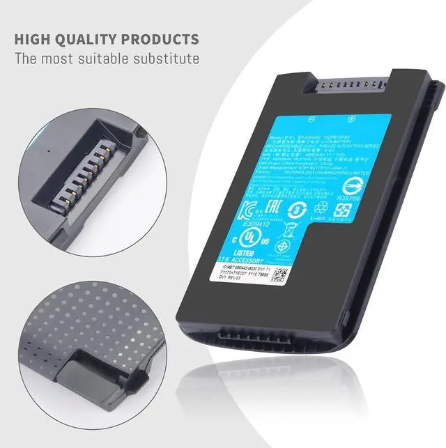 Alt view image 3 of 7 - BT-000442 Battery for Zebra Symbol TC5301 TC78 TC53 TC58 TC73 Series BTRY-NGTC5TC7-44MA-01 Scanner New Li-ion Battery Replacement 3.85V 4680mAh 18.01Wh