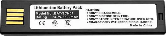 Main image of 3500mAh BAT-SCN01 Barcode Scanning Collector Battery for Honeywell Voyager 1202G 1902GHD GSR 1452G 4820 3820 4820i Xenon 5620 6320 4620 Granit 1911i 1981i 3820G 1472G 1952 BAT-SCN01 50121527-002
