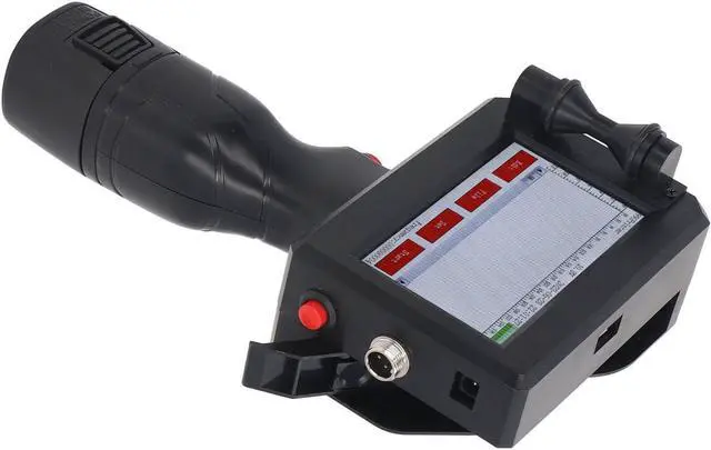 Main image of Handheld Inkjet Printer, Rechargeable Inkjet Printing Machine Multifunctional AC110240V for Wood Acrylic Fabric Paper Plastic (US Plug)