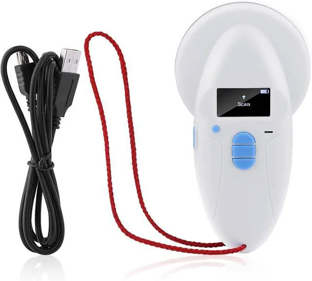 Alt view image 5 of 7 - Microchip Reader For Horses Reader 17×11×6 Handheld Rechargeable Animal Chip Id Reader Microchip Scanner