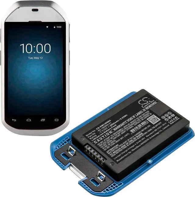 Alt view image 6 of 6 - 2600mAh Battery for Symbol MC40, MC40C, MC40N0, MC40N0-SLK3R0112, 82-160955-01,