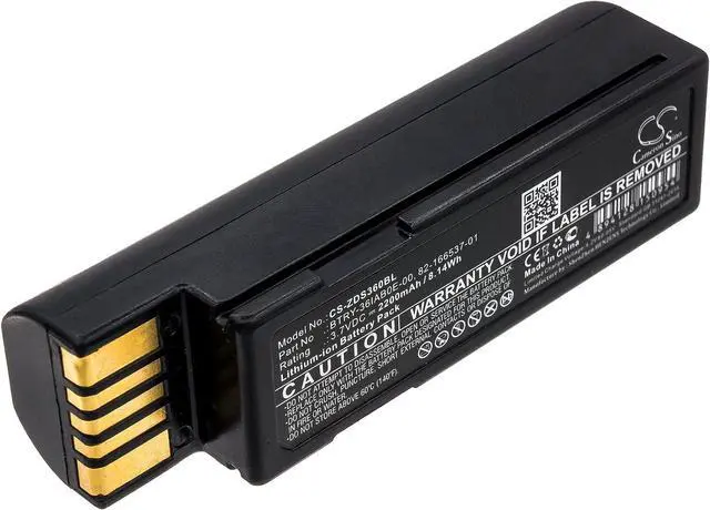Main image of Battery for Zebra DS3600, DS3678, LI3600, LI3678, LS3600, LS3678, 82-166537-01, BTRY-36IAB0E-00,