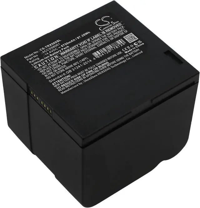 Alt view image 2 of 5 - ELMEKO Replacement for Battery Compatible FARO ACCSS6001, 3D Laser Scanner, Focus 3D X 330, Focus3D X 130 (6750mAh/14.4V)