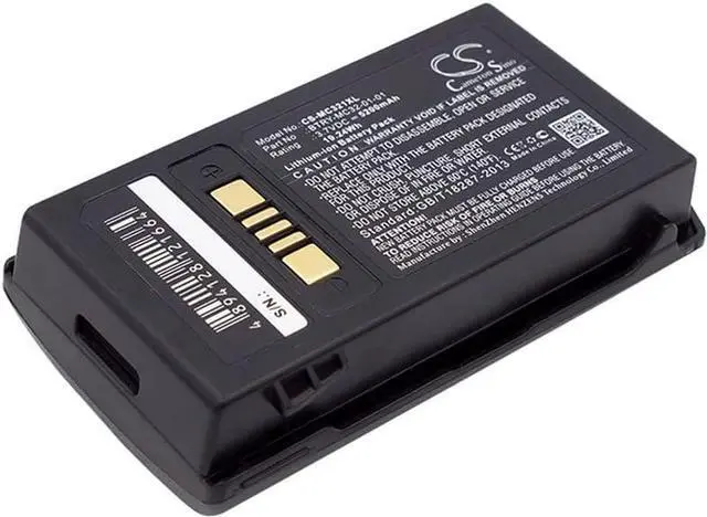 Alt view image 2 of 3 - SYTH Replacement for Battery Compatible Motorola 82-000012-01, BTRY-MC32-01-01, BTRY-MC32-52MA-10, BTRY-MC33-52MA-01 MC3200, MC32N0, MC32N0-S (5200mAh/3.7V)