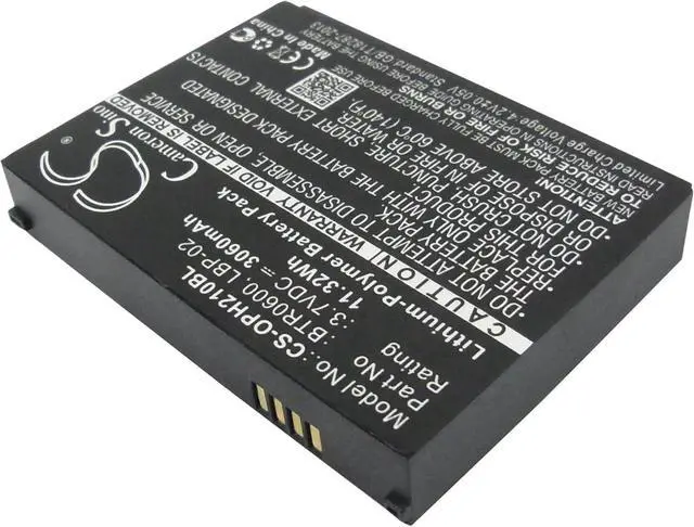 Alt view image 2 of 4 - Barcode Scanner Battery for H21, H21 1D, H21 1D Alpha, H21 1D QWERTY, H21 2, H21 2D, H21 2D Alpha, H21 2D QWERTY, H22, H22 1D Alpha, H22 1D QWERTY, H22 2D alphaLi-Polymer 3060mAh / 11.32Wh