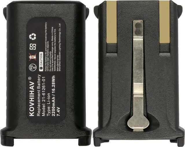 Alt view image 5 of 5 - Replacement Battery for Motorola Symbol MC9000-G/K Series Scanners,fits BRTY-MC90SAB00-01 21-65587-01 KT-21-61261