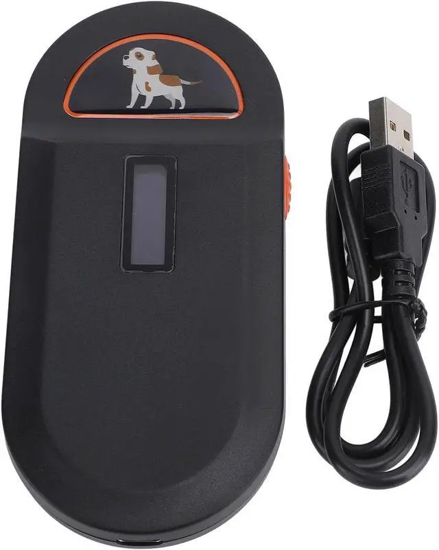 Alt view image 5 of 7 - Pet Microchip Scanner FDX USB Tag Reader Easy to Use for Dogs and Cats, Dual Frequency Reading Comfortable Pet Management (BLACK)