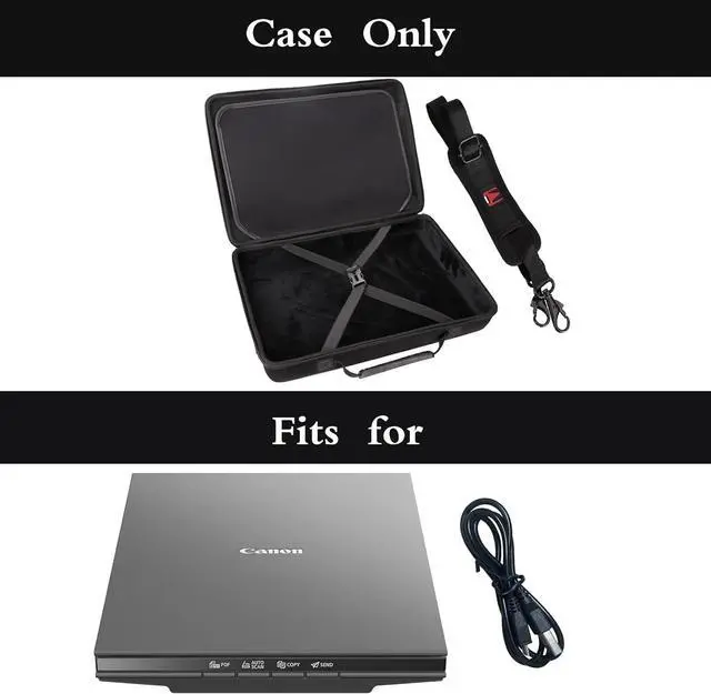 Alt view image 7 of 7 - Mchoi Hard Storage Travel Case Compatible with Canon Canoscan Lide 300/400 Slim Scanner, Case Only