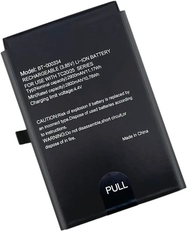 Main image of Advanced 2900mAh Power Cell for TC20 TC25 Scanner BT000334 Long Lasting Replacement Reader Battery