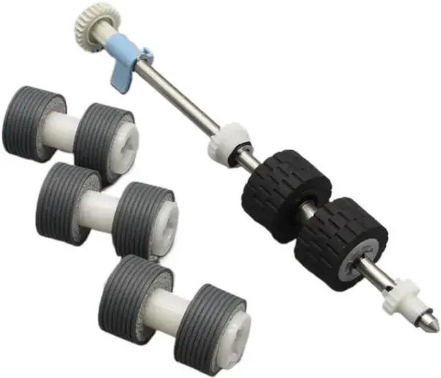 Alt view image 3 of 5 - ADF Pickup Roller Exchange Kit Compatible with Avision AD260 AD280 AD230U AD240U AD250 AD250F AD370 002-8183-0-SP 002-8287 002-9072-0-SP