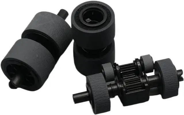 Alt view image 3 of 5 - 5-Pack Pickup Brake Separation Roller PRK-A3001 Replacement for ADS-4100, ADS-4300, ADS-4500W, ADS-4700W, ADS-2200, ADS-2700W, ADS-3100, ADS-3300W