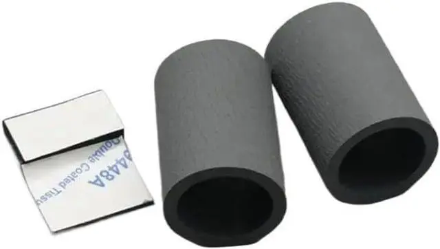 Alt view image 2 of 3 - ADF Paper Feed Roller Tire Pad Compatible with DS-1610 DS-1630 DS-1660W 10SETS 1705426 1693496 1693196