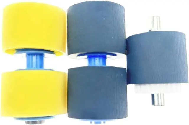 Alt view image 2 of 4 - Pickup Feed Separation Roller Kit Compatible with DR-5010C DR-6030C Includes MG1-3684-000 MA2-6772-000