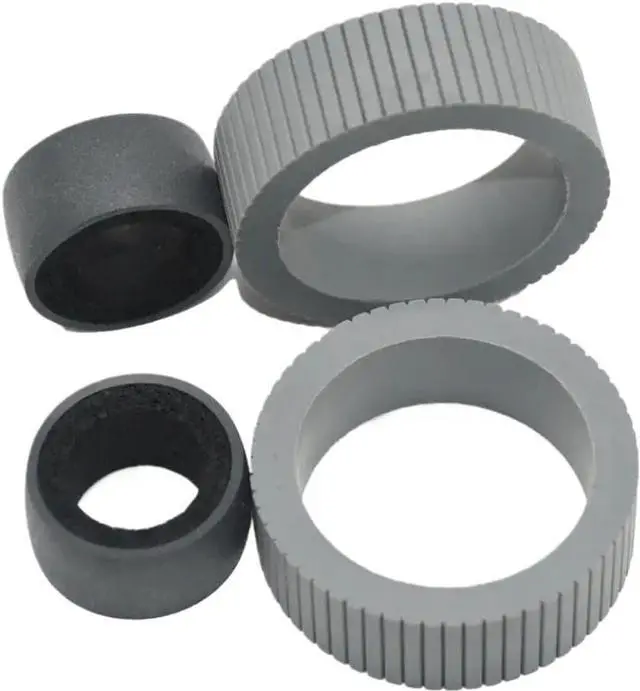 Alt view image 3 of 4 - Exchange Roller Tire Kit 5 Sets LD1947001 LD1948001 Compatible with ImageCenter ADS-2400N ADS-2800W ADS-3000N ADS-3600W