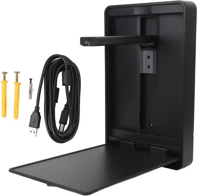 Alt view image 6 of 7 - Sanpyl A4 USB Document Camera, 8MP Ultra HD, 3264x2448 Resolution, Auto Focus, 5 Level Touch LED Light, Magnetic Door Detachable Easy Storage, for Windows 10, 8, 8.1, 7, XP Sp2