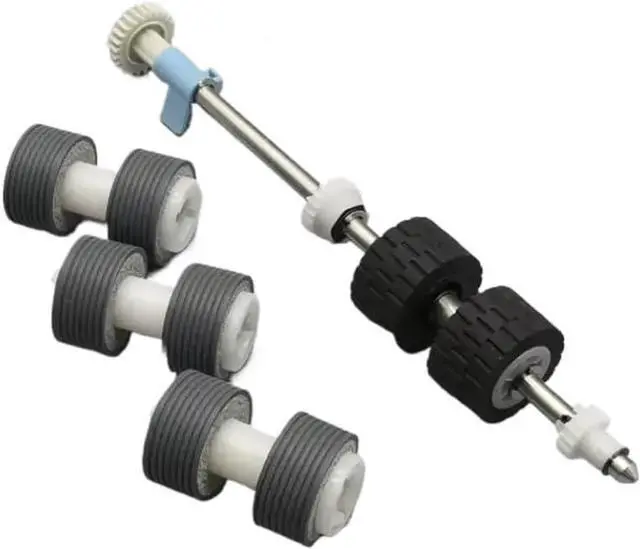 Alt view image 3 of 5 - ADF Pickup Roller Exchange Kit Compatible with Avision AD260 AD280 AD230U AD240U AD250 AD250F AD370 002-8183-0-SP 002-8287 002-9072-0-SP