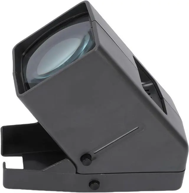 Alt view image 2 of 7 - Luocute 35mm Slide and Film Viewer, 3X Magnification LED Lighted Illuminated Viewing with Eject Button and Sliding Tray, for 35mm Slides Positive Film Negatives USB or Battery Powered