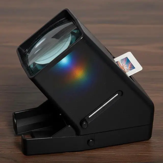 Alt view image 5 of 7 - Slide Film Viewer,LED Lighted for 135mm Slides and Film Negatives,Desk Top USB