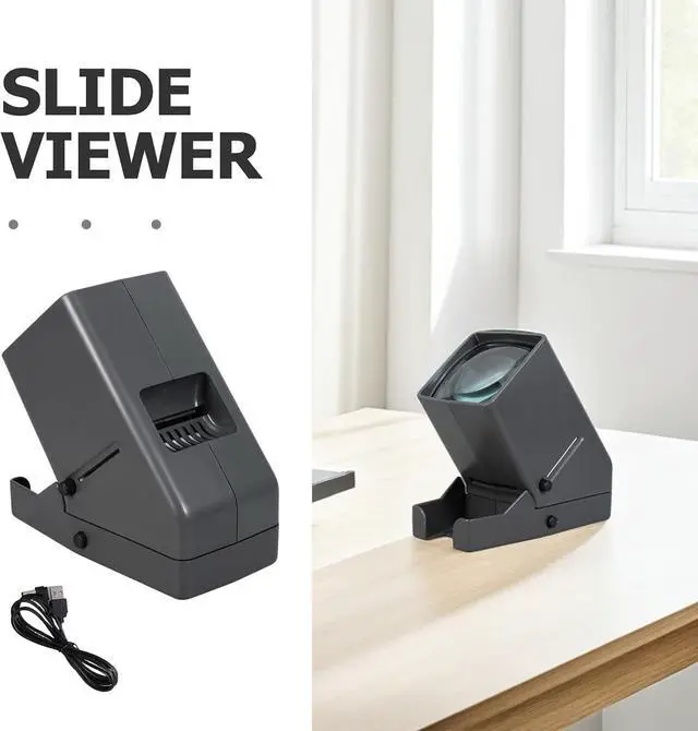 Alt view image 3 of 7 - ifundom Slide Film Viewer Lightweight Magnification for Home Photography Lovers