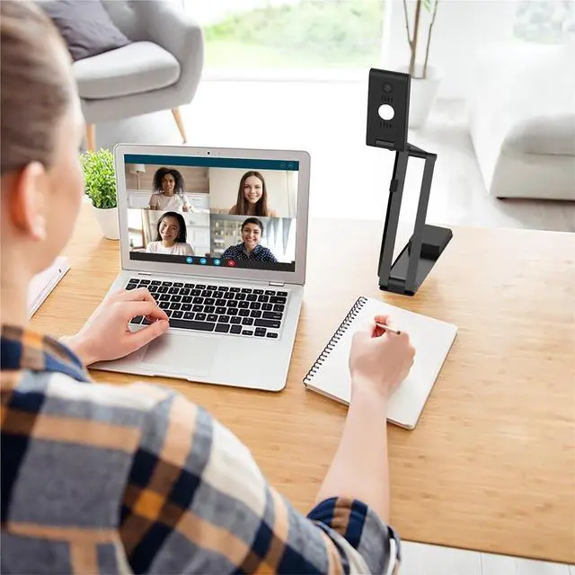 Alt view image 2 of 3 - VS5 Document Camera for Teachers 2K USB Visualizer with Mic, LED, Autofocus, A3 Size, for Windows/macOS/ChromeOS