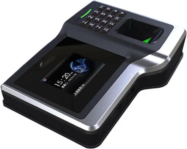 Alt view image 5 of 6 - Time Clock Fingerprint Time Attendance System Office Employee Biometric Attendance Machine