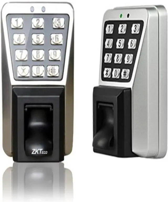 Alt view image 4 of 5 - Time Clock IP65 Waterproof Fingerprint Access Control and Time Attendance with Keypad TCP/IP RFID Card Door Access Control System