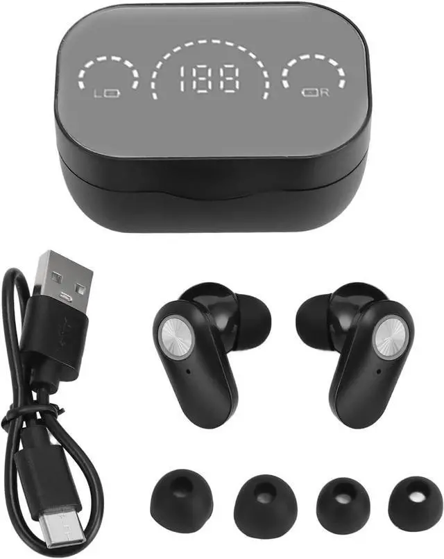 Alt view image 7 of 7 - Septpenta Language Translation Earbuds, 360 Degree Surround Sound, 5.3 Translation Headset with APP, Supports 144 Languages, for OS Android Devices (Black)