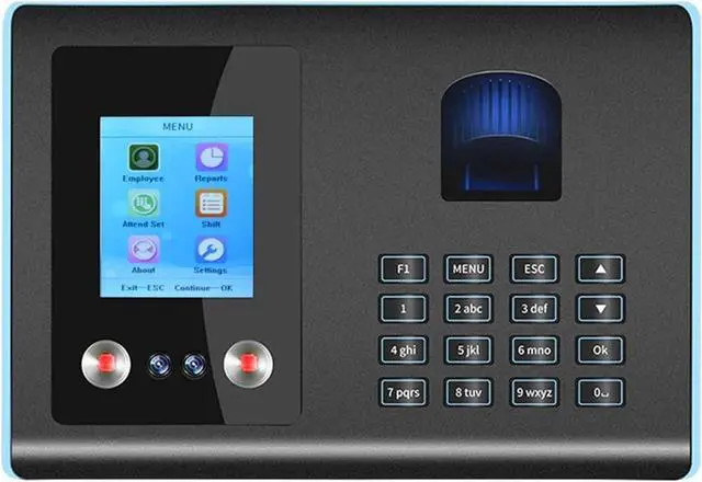 Main image of FA01 Smart Attendance Machine Face+ Fingerprint+Password Employee Check in Equipment Recognition Apparatus Use for Office(Size:English)