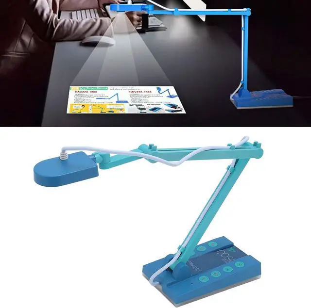 Main image of 15MP High Definition USB Document Camera with LED Light for Remote Teaching, Foldable Design, Plug and Play Compatibility, for PCs and Chromebooks