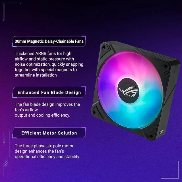 Alt view image 3 of 7 - ASUS ROG RYUJIN III 360 ARGB EXTREME all-in-one AIO CPU liquid cooler, AMD Ryzen 9000 & Intel® Core Ultra Ready, Asetek Gen8 V2 pump; high airflow static pressure magnetic fans; customizable 3.5" LCD