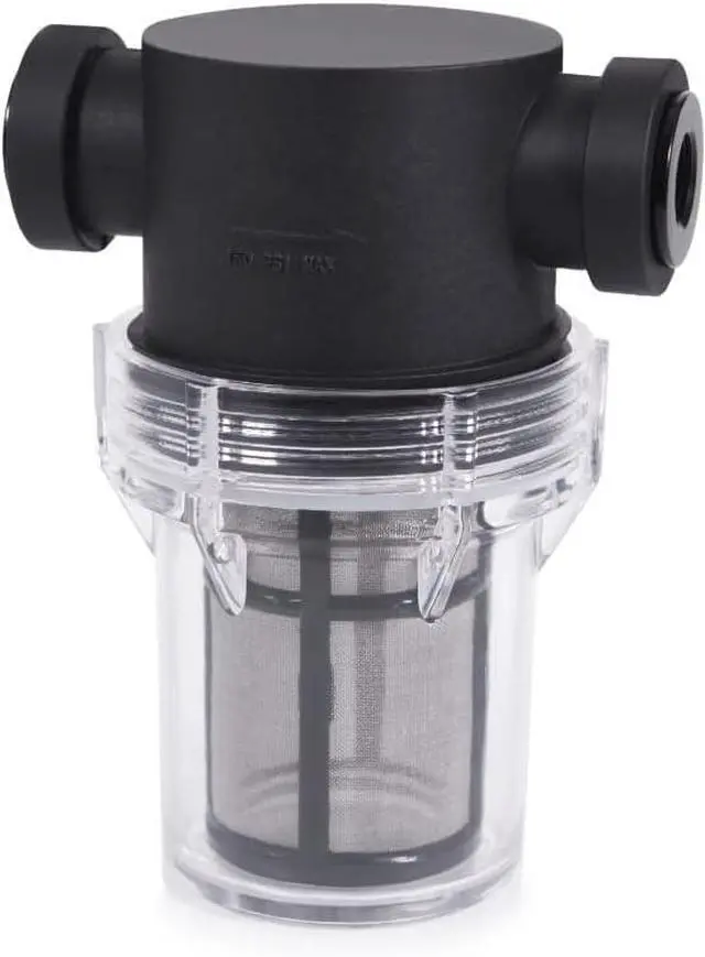 Main image of Alphacool ES Big Inline 2x G1/4" Particle Filter for Server Water Cooling Systems