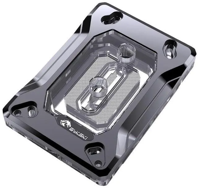 Main image of Bykski CPU-RAY-MK-M High-Efficiency CPU Water Cooling Block - Featuring High Flow Optimized 0.2mm Fins - Clean Design - for AMD AM5/AM4 - SWRX8 - STRX4 - TR4 - SP3