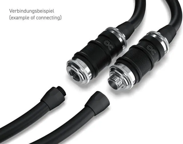 Alt view image 7 of 7 - Alphacool ES Quick Release BLH1A Push-in Set IG-IG