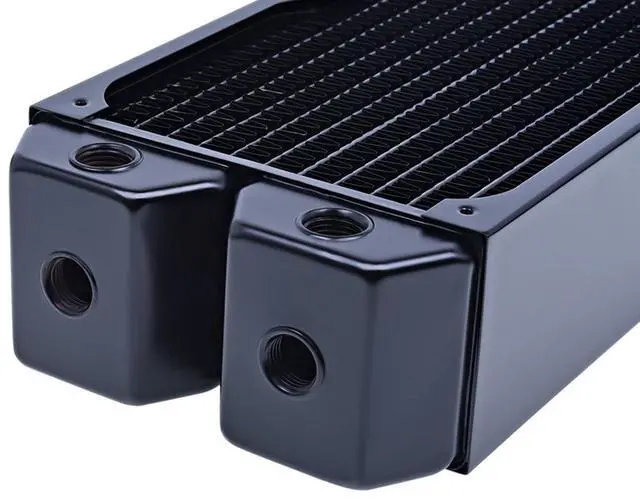 Alt view image 3 of 6 - Alphacool 14180 NexXxoS Monsta 120mm Radiator Water Cooling Radiators