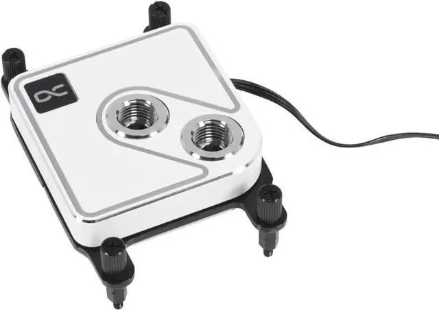 Alt view image 3 of 7 - Alphacool Core 1 Aurora CPU Water Block, White