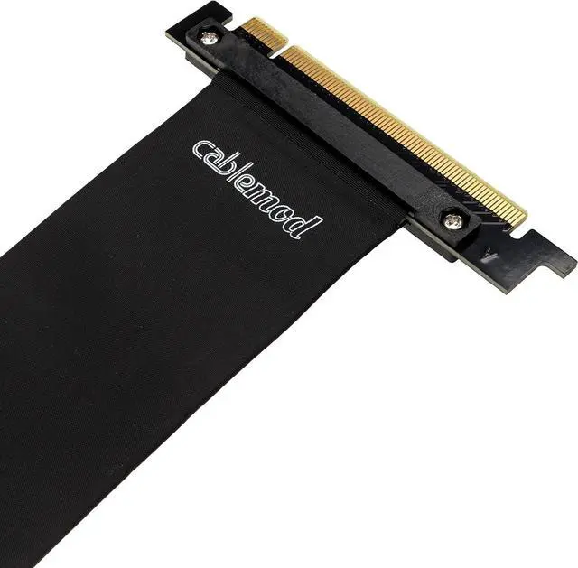 Alt view image 5 of 7 - CableMod Vertical PCI-e Bracket (Black, HDMI + DisplayPort)