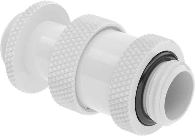 Alt view image 4 of 5 - Barrow G1/4" Water Cooling Fittings, Male to Male Extension Fittings (22-31MM) for SLI, Adjustable Aqua Link Pipe, Metal Telescopic Connectors for Water Cooling Systems (White,4Pcs)