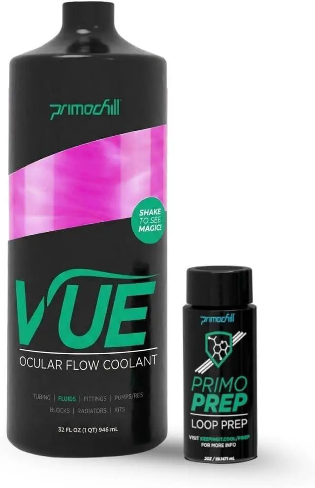 Main image of PrimoChill Vue Pre-Mix (32oz) -Computer WaterCooling Fluid - Pink SX