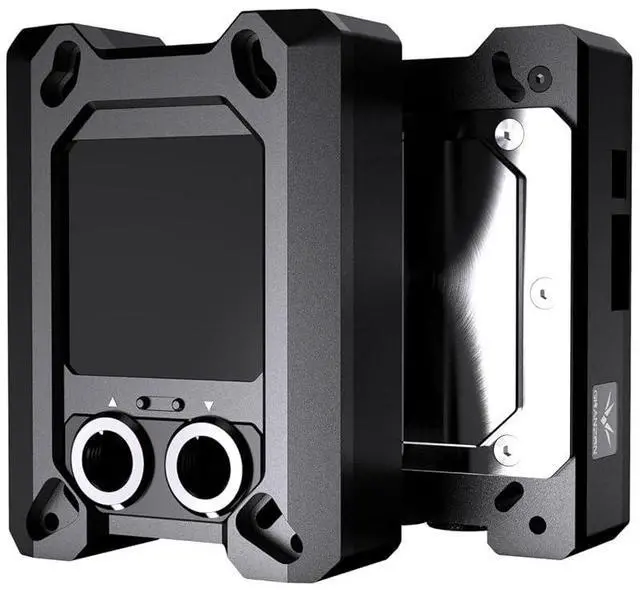 Main image of Granzon GAMSC CPU Water Cooling Block with Temperature Digital Display for AMD Ryzen AM5 AM4 Processors, High Flow Cooling, Mechanical Armor Design