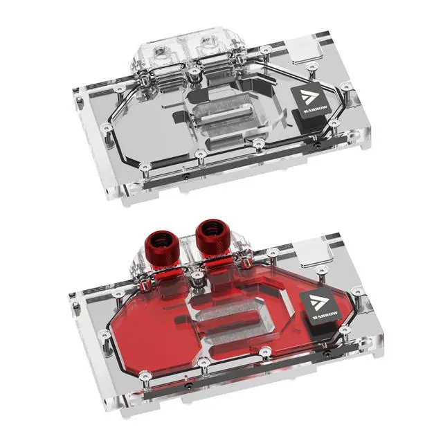 Alt view image 7 of 7 - Barrow Copper GPU Waterblock Compatible for Galaxy RTX5080 Holy Blade/Metal Master/Magic Blade, Full Coverage GPU Water Cooler Include Backplate, Liquid Cooling Graphics Card Water Block