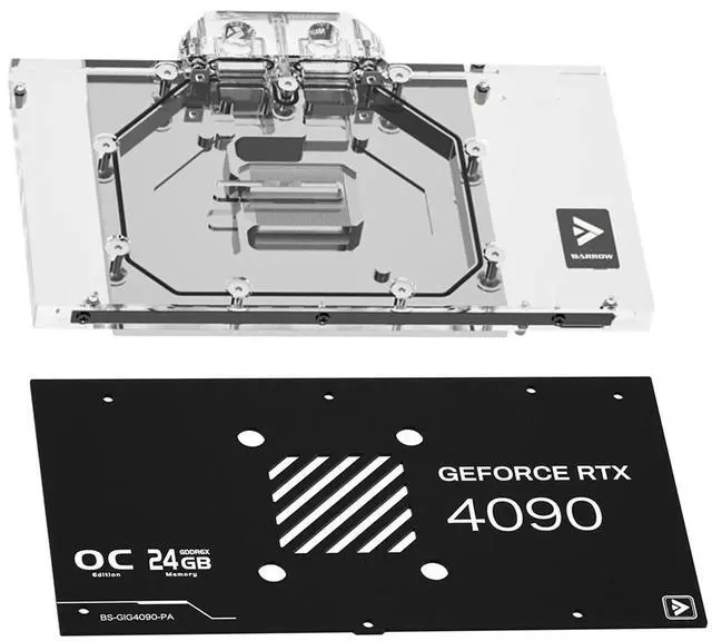 Main image of Barrow Copper GPU Water Block Compatible for Gigabyte Aorus RTX4090 Master, RTX4090 Gaming OC, Full Coverage GPU Water Cooler Include Backplate, Liquid Cooling Graphics Card Water Cooling Block