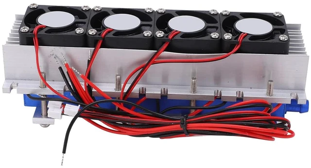 Alt view image 4 of 7 - Estink 12V Thermoelectric Cooler, Peltier Refrigeration Semiconductor Cooling Device for 20L Space Air Cooling